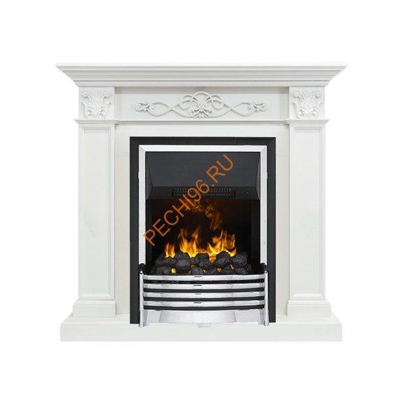 Электрокамин Dimplex Verona с очагом Flagstaff белый дуб