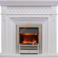Электрокамин Dimplex Alexandria с очагом Chesford белый дуб