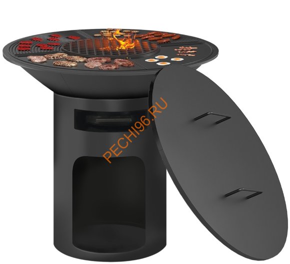 Чугунный Fantastic Grill Везувий, D 1000 от Шефа Чугунный Fantastic Grill Везувий, D 1000 от Шефа