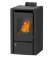 Автоматический пеллетный камин Zota A6H13 black