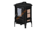 Печь-Камин Guca Arina 1110 эмаль cream Печь-Камин Guca Arina 1110 эмаль cream