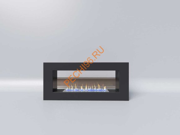 Биокамин Русский огонь Холл 900 настольный чёрный