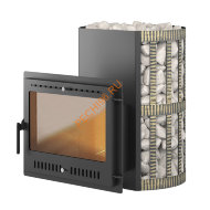 Печь банная Везувий Скиф Ковка 22 Панорама М Печь банная Везувий Скиф Ковка 22 Панорама М