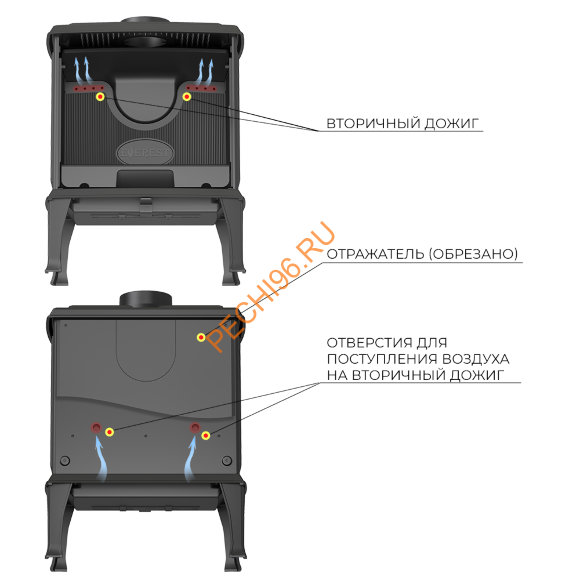 Печь-камин EVEREST F11