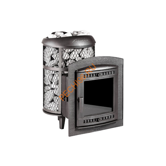 Печь банная Атмосфера L комбинированная сетка-ламель змеевик Печь банная Атмосфера L комбинированная сетка-ламель змеевик