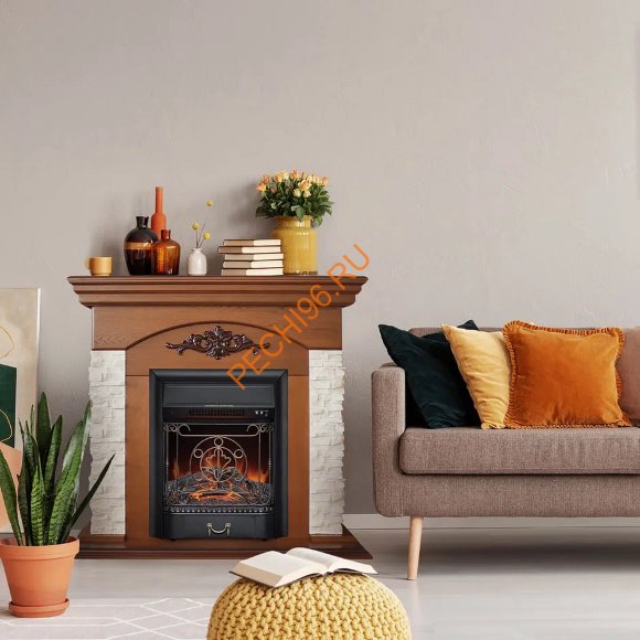 Электрокамин RealFlame Neapolis STD/EUG с очагом Majestic Lux BL Электрокамин RealFlame Neapolis STD/EUG с очагом Majestic Lux BL