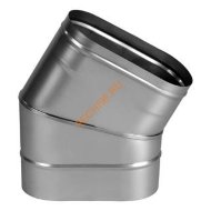 Отвод ВУЛКАН VOR 30° 100х200 мм по узкой стороне Отвод ВУЛКАН VOR 30° 100х200 мм по узкой стороне