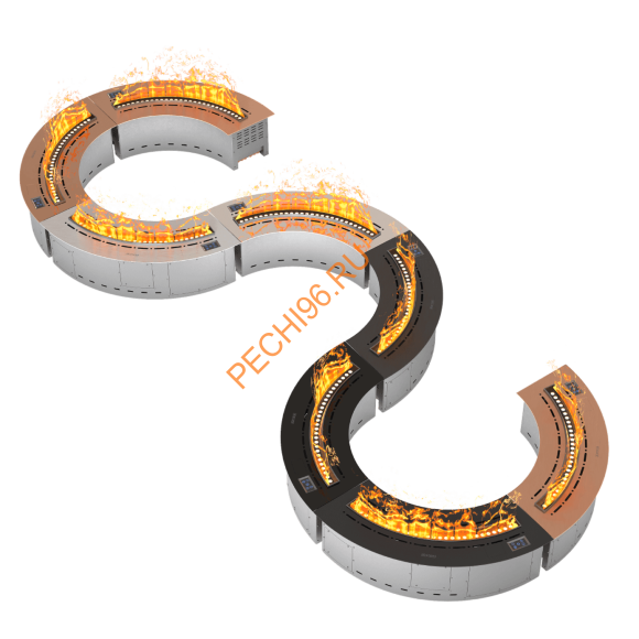 Паровой электрокамин AIRTONE VEPO RADIAL 500