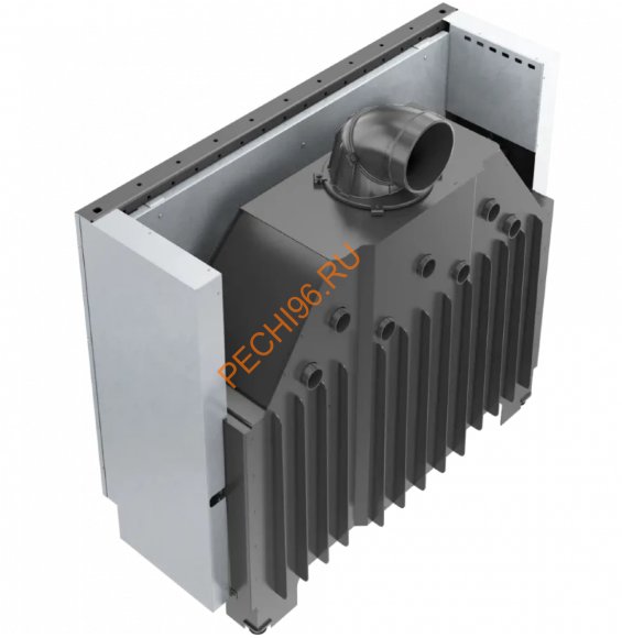 Каминная топка Kratki MB120/G, 22 кВт, гильотина