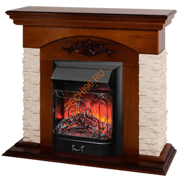 Электрокамин RealFlame Neapolis STD/EUG с очагом Majestic Lux BL RC