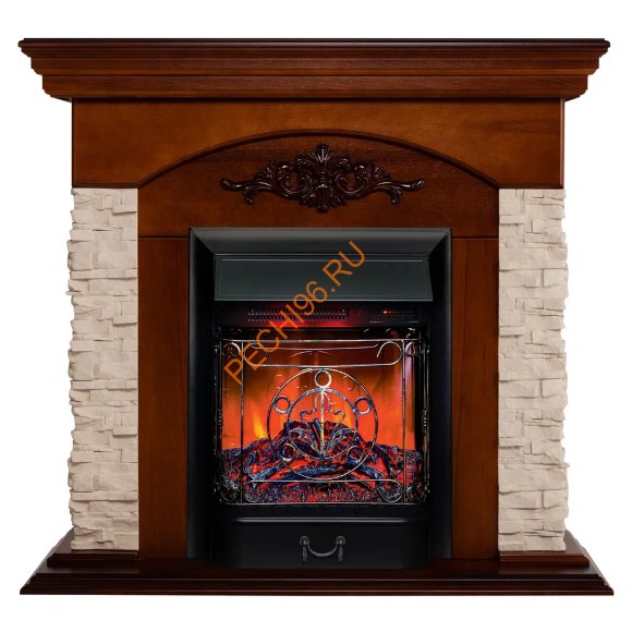 Электрокамин RealFlame Neapolis STD/EUG с очагом Majestic Lux BL RC