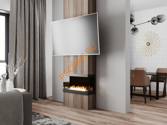 Биокамин Русский огонь Честер Фронт 700 встраиваемый