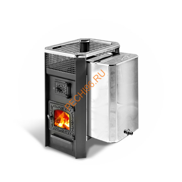 Печь банная Радуга ПБ-11Б со стеклом, сталь 8 мм