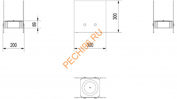 Биокамин Kratki Nest, TUV Биокамин Kratki Nest, TUV
