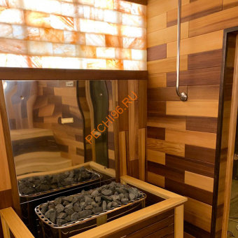 Плитка из гималайской соли 200x100x25 мм шлифованная с пазом Плитка из гималайской соли 200x100x25 мм шлифованная с пазом