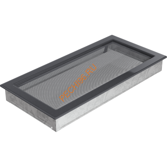 Вентиляционная решетка Kratki 45G 220х450 мм графит