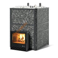 Печь банная ИзиСтим Ялта 80 К Модерн черная