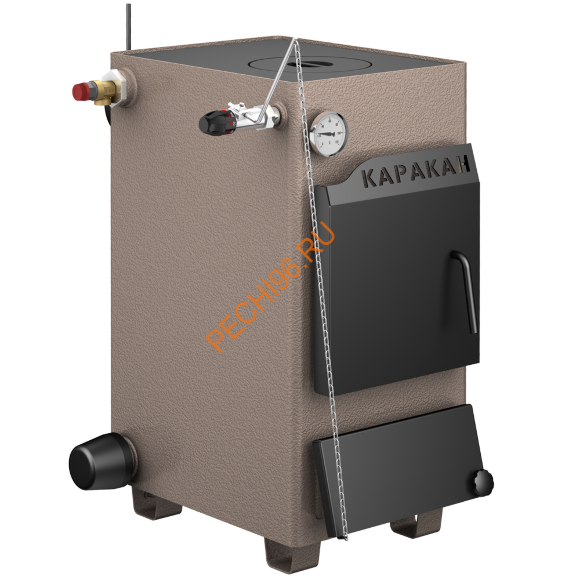Твердотопливный котел отопительный Каракан 10 ТПЭ3 (10 кВт)