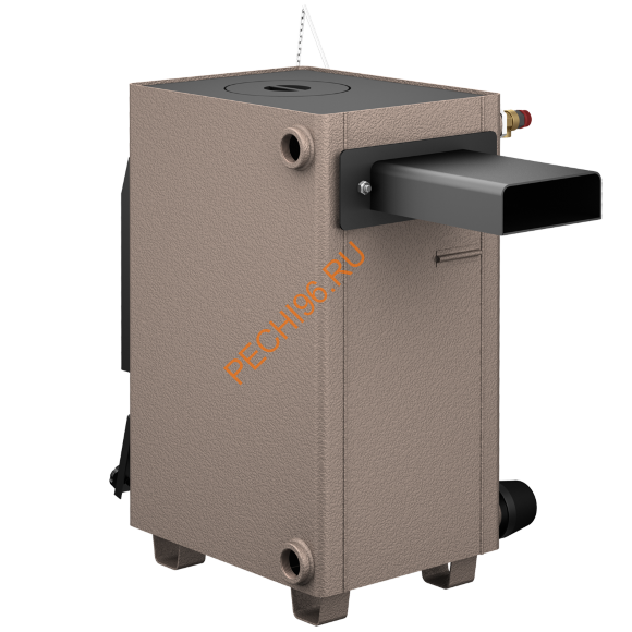 Твердотопливный котел отопительный Каракан 10 ТПЭ3 (10 кВт)