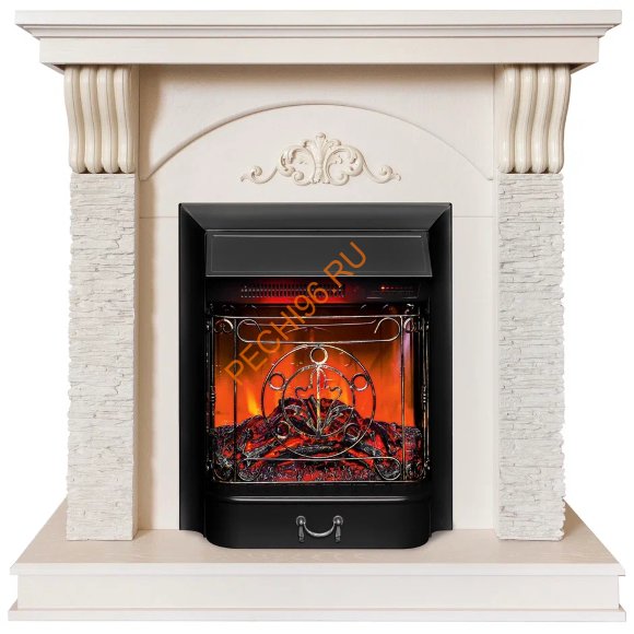 Электрокамин RealFlame Corfino STD с очагом Majestic Lux BL RC Электрокамин RealFlame Corfino STD с очагом Majestic Lux BL RC