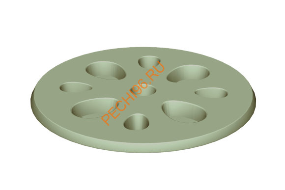  Заглушка конвекционная КимрПечь глазурь, D200