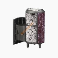 Печь банная Атмосфера L комбинированная сетка-ламель Россо Леванто