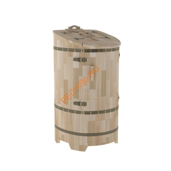 Фитобочка BentWood кедровая со скосом сращённая