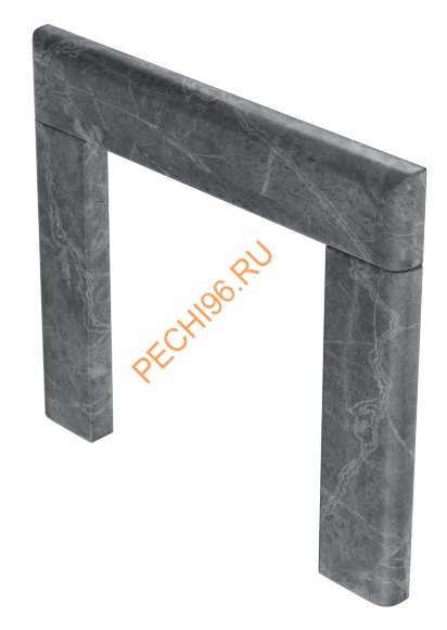 Портал для банной печи Сибирь (545х545) Талькомагнезит, малый Портал для банной печи Сибирь (545х545) Талькомагнезит, малый