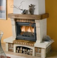 Дровяной камин CHAZELLES СS19 с топкой SOLO G70 Дровяной камин CHAZELLES СS19 с топкой SOLO G70