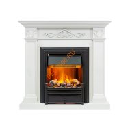Электрокамин Dimplex Verona с очагом Brookline Black белый дуб Электрокамин Dimplex Verona с очагом Brookline Black белый дуб