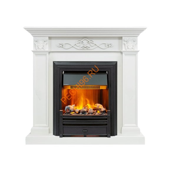 Электрокамин Dimplex Verona с очагом Brookline Black белый дуб Электрокамин Dimplex Verona с очагом Brookline Black белый дуб