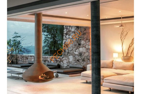 Камин Focus Ergofocus открытый для улицы