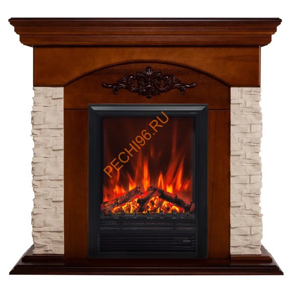 Электрокамин RealFlame Neapolis STD/EUG с очагом Eugene