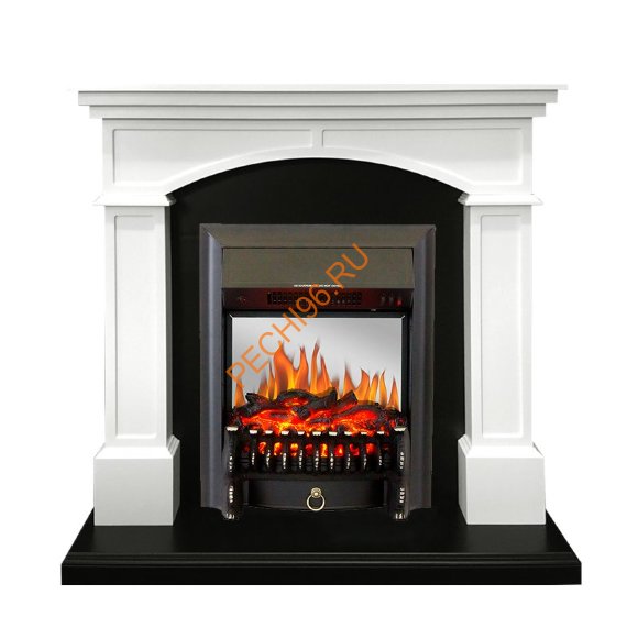 Электрокамин Royal Flame Langford белый с очагом Fobos FX M