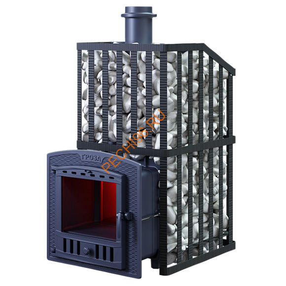 Печь банная Гефест Гроза 18 (П2) Ураган