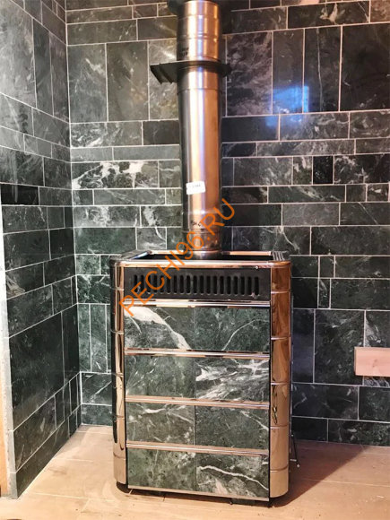 Плитка змеевик под кирпич 250*50*10 мм