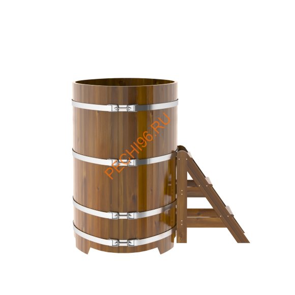 Купель для бани BentWood овальная из морёной лиственницы Рустик, 0,92х1,66 м Купель для бани BentWood овальная из морёной лиственницы Рустик, 0,92х1,66 м