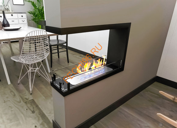 Биокамин ZeFire Estetic Flame CONTOUR 700 торцевой сквозной Биокамин ZeFire Estetic Flame CONTOUR 700 торцевой сквозной