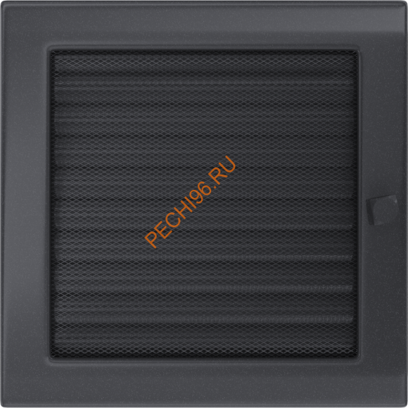 Вентиляционная решетка Kratki 22GX 220х220 мм графит