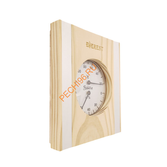 Термогигрометр EVEREST со вставками, сосна (TG-13)