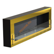 Биокамин Onix 1200 стемалит Арома, стекло, рамка латунь