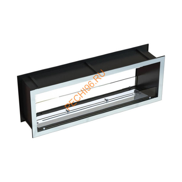 Биокамин сквозной 1400х400-500х250-300, стекло рамки нержавейка Биокамин сквозной 1400х400-500х250-300, стекло рамки нержавейка