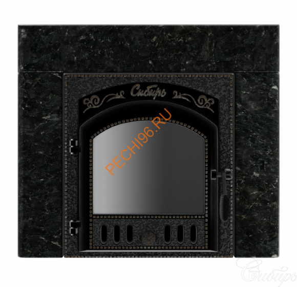 Портал для банной печи Сибирь (545х545) Пироксенит, малый