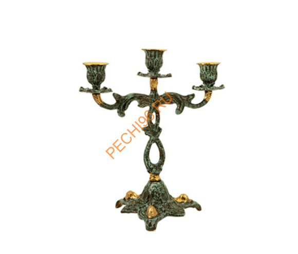 Канделябр на 3 свечи Virtus 4205P, пара Канделябр на 3 свечи Virtus 4205P, пара