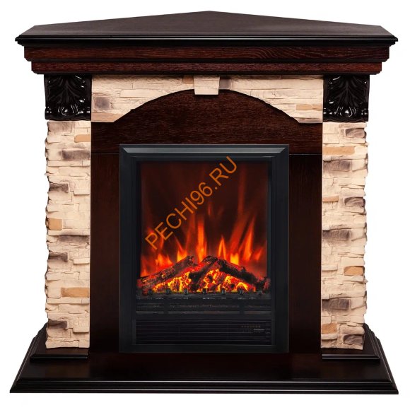 Электрокамин RealFlame Dublin Rock Corner AO с очагом Eugene