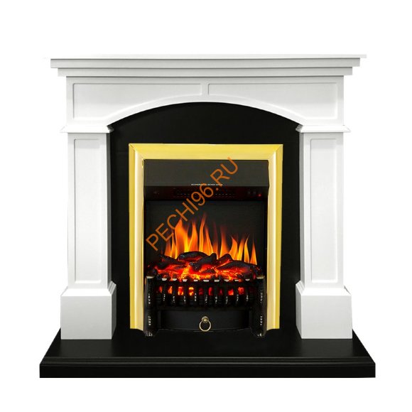Электрокамин Royal Flame Langford белый с очагом Fobos FX