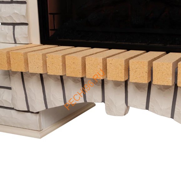 Электрокамин RealFlame Country 26 WT с очагом Moonblaze S Lux BR