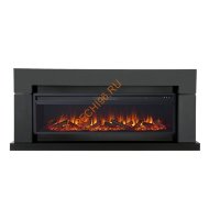 Электрокамин Royal Flame Lindos Graphite Grey с очагом Vision 60 LOG LED Электрокамин Royal Flame Lindos Graphite Grey с очагом Vision 60 LOG LED