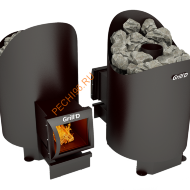 Печь банная Grill’D Aurora 180 long black