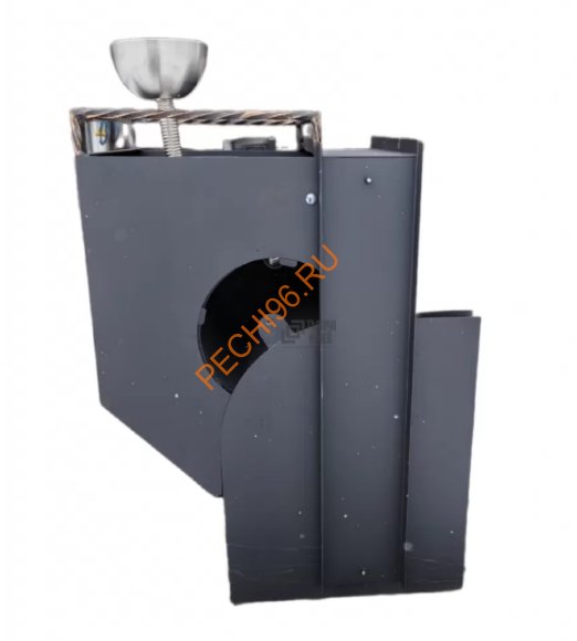 Печь для бани Молов Сталь Делимая 426 ЗК с баком 65л, каминная дверца, конвектор Печь для бани Молов Сталь Делимая 426 ЗК с баком 65л, каминная дверца, конвектор